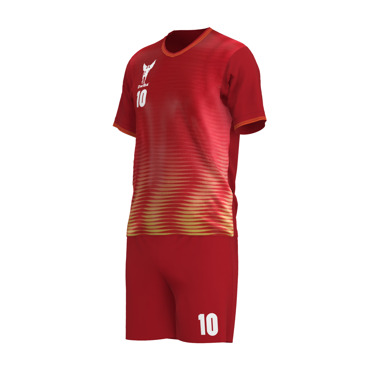 Red/Gold Soccer Kit - Set of 30 - Image 3