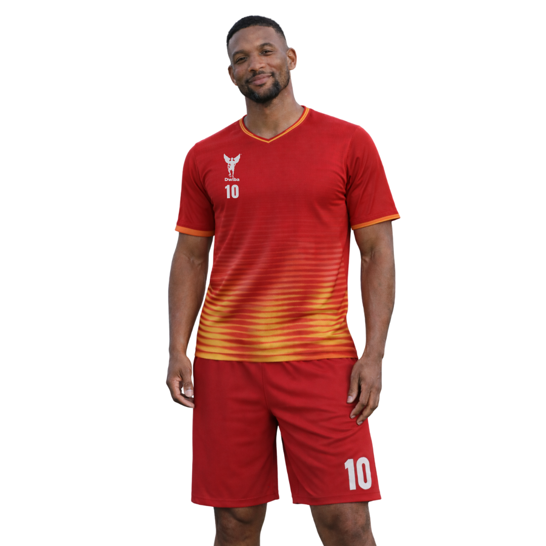 Red/Gold Soccer Kit - Set of 30 - Image 2